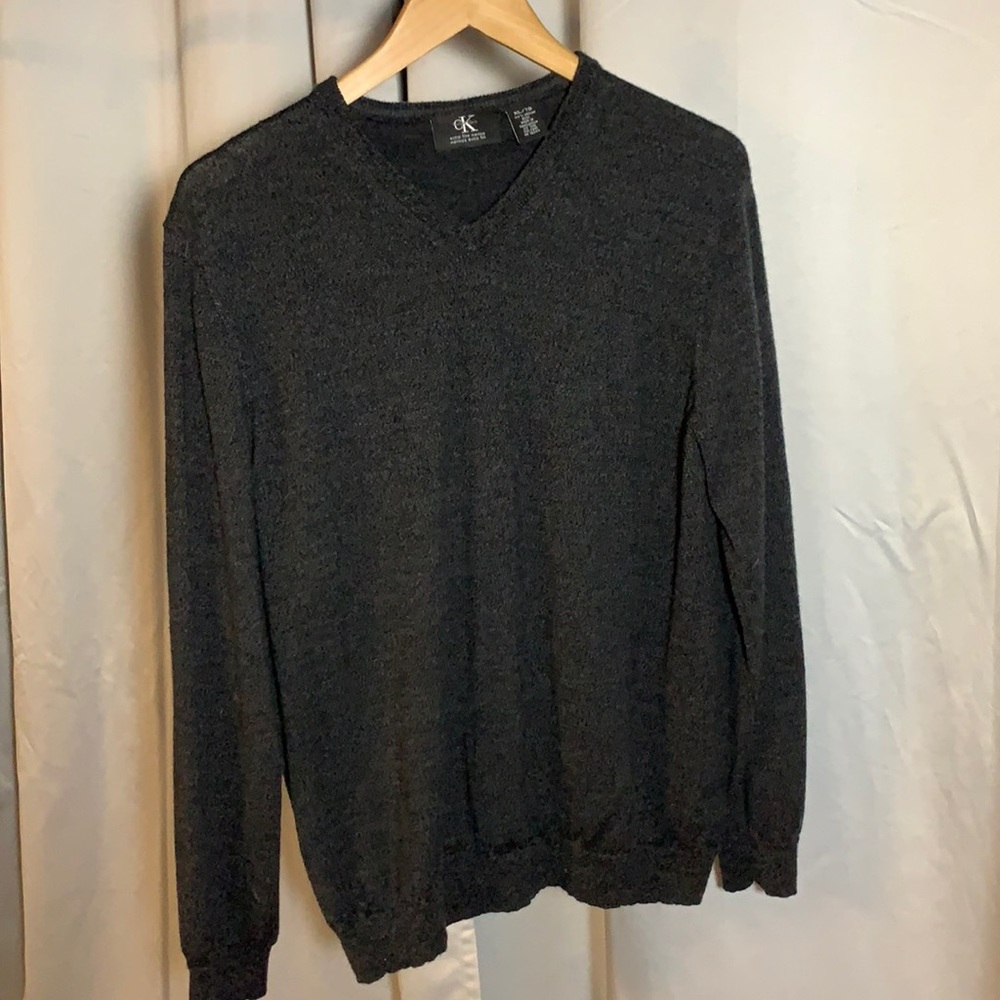 Grey Calvin Klein sweater